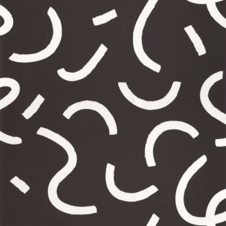   Caselio Young and Free 103399000 GOOD VIBES ONLY Grafkius Szines spagetti graffiti fekete fehér tapéta