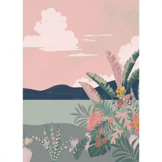   Caselio Young and Free 103424803 CALIFORNIA SUNRISE Egzotikus kaliforniai táj szines falpanel