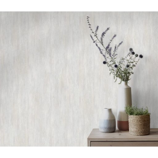 Koptatott felületű strukturált vakolat minta szürkésfehér szürke és szürkésbézs tónus tapéta