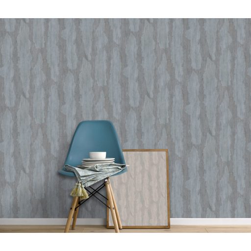 Koptatott felületű strukturált vakolat minta szürke/sötétszürke és rozsdabarna tónus tapéta