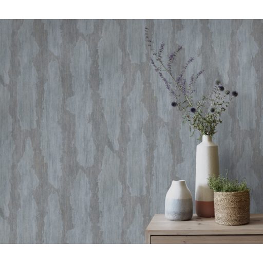 Koptatott felületű strukturált vakolat minta szürke/sötétszürke és rozsdabarna tónus tapéta