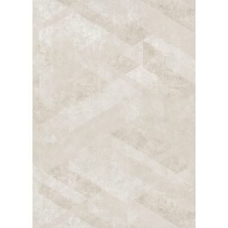   Háromdimenziós geometriai minta beton háttéren krém krémszürke bézs és szürkésbézs tónus tapéta