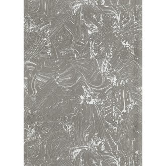   Különböző grafikai formák márványhatású megjelenése szürke sötétszürke és ezüst tónus fémes hatás tapéta