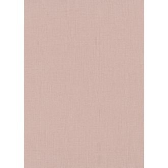   Finom textúrájú vászon megjelenésű egyszínű minta rózsaszín és bézses rózsaszín tónus tapéta