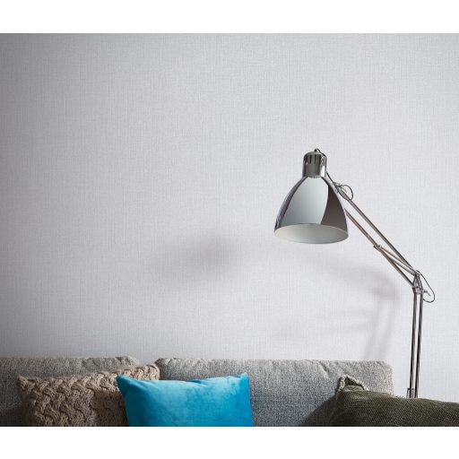 Finom textúrájú vászon megjelenésű egyszínű minta világosszürke és szürke tónus tapéta