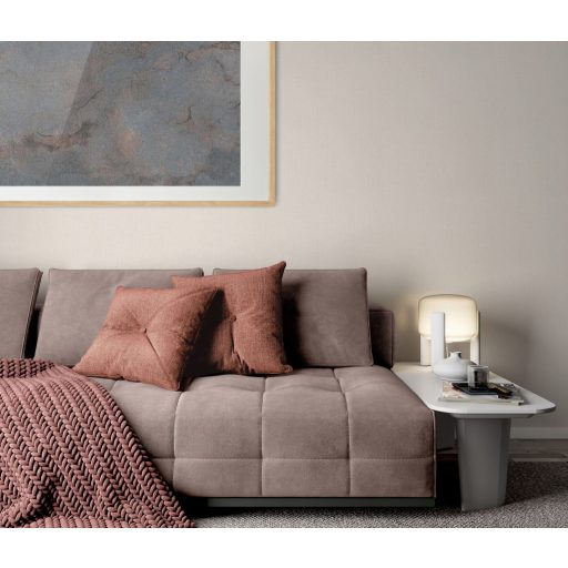 Finom textúrájú vászon megjelenésű egyszínű minta elefántcsont és világosbézs tónus tapéta