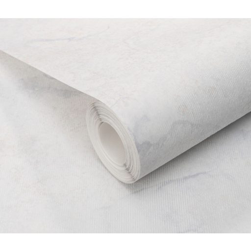 Természetes és bravúros márvány mintázat finom vonalazású textúrán törtfehér és világosszürke tónus tapéta