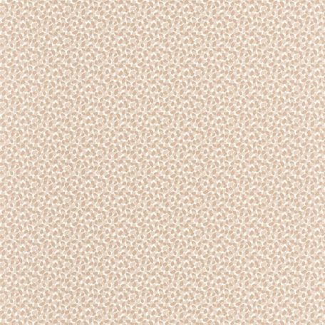 Szabálytalan pöttyökből (foltokból) álló absztrakt minta krémfehér homokszín barna tapéta