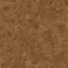   Valósághű megjelenésű nyers patinás fémes vakolat/beton minta barna és arany tónus tapéta