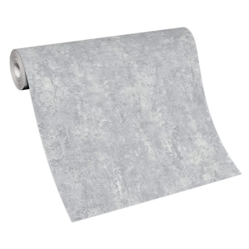 Strukturált kopott beton megjelenítés szürke és ezüstszürke tónus tapéta