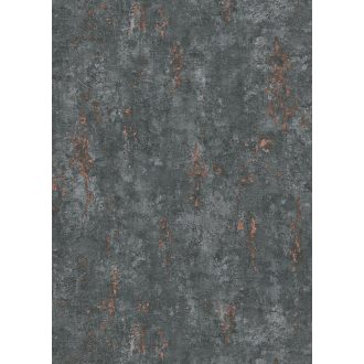   Strukturált kopott beton megjelenítés szürke sötétszürke és rézszín tónus tapéta