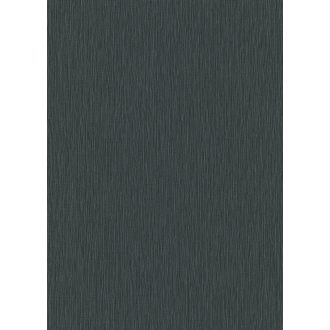   Finoman strukturált vonalkázott egyszínű minta fekete és szüstszürke tónus csillámló hatás tapéta