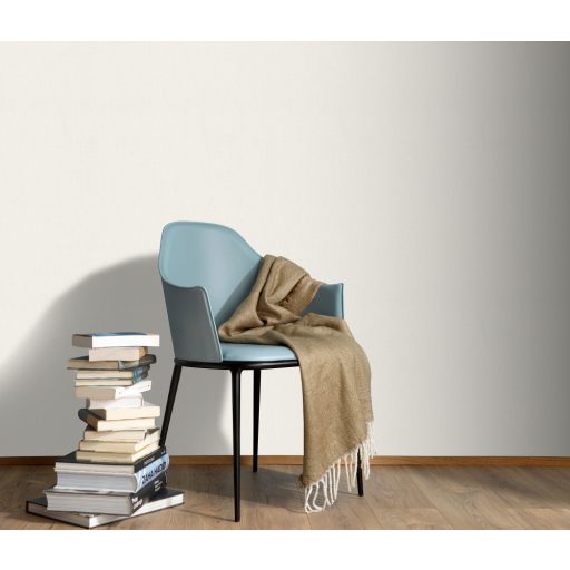 Finoman strukturált vonalkázott egyszínű minta krém/világosbézs tónus csillámló hatás tapéta