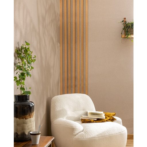 Kellemes tapintású strukturált pamutgéz minta lenszín/bézs/ tónus tapéta