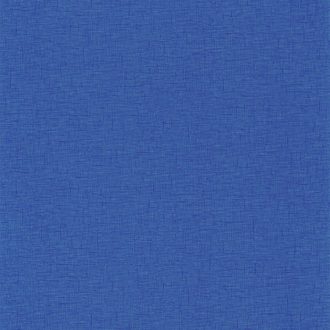   Kellemes tapintású strukturált egyszínű pamutgéz minta királykék tónus tapéta