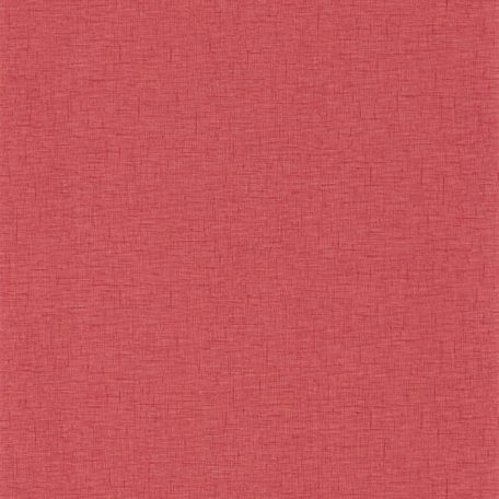 Kellemes tapintású strukturált egyszínű pamutgéz minta piros tónus tapéta