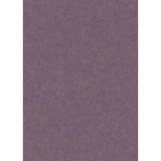   Monokróm karcolt kopott vakolatminta lila és fémes arany tónus fémes hatás tapéta