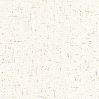   Fémes egyszínű textil szövethatású krémfehér és arany tónus tapéta