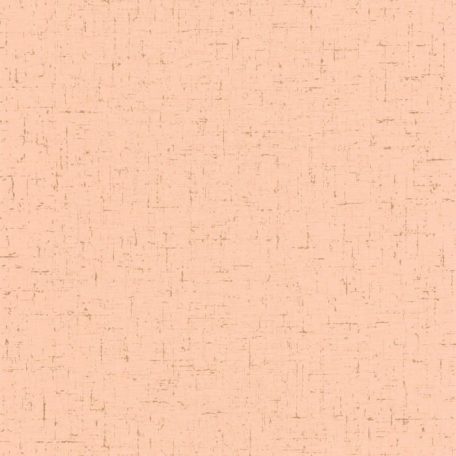 Fémes egyszínű textil szövethatású rózsaszín és arany tónus tapéta