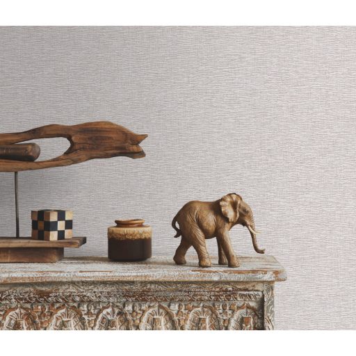 Sűrűn elhelyezkedő vonalak absztrakt texturált mintája bézs és szürkésbézs tónus finom fényű mintarészletek tapéta