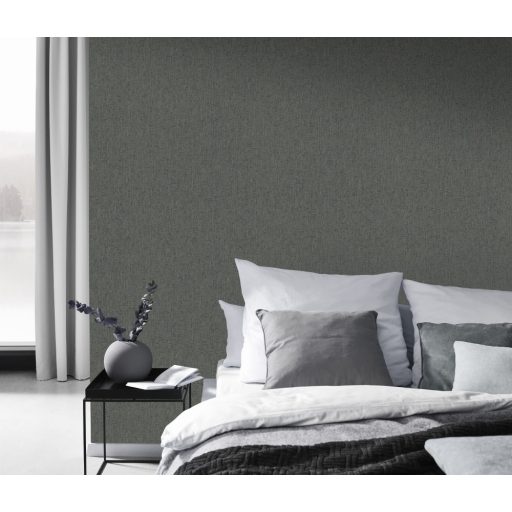 Sűrűn elhelyezkedő vonalak absztrakt texturált mintája antracit és arany tónus finom fényű mintarészletek tapéta