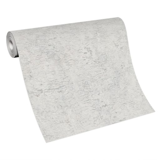 Modern (shabby) kopott felületű strukturált beton mintázat szürke és ezüst tónus fényes mintarészletek tapéta