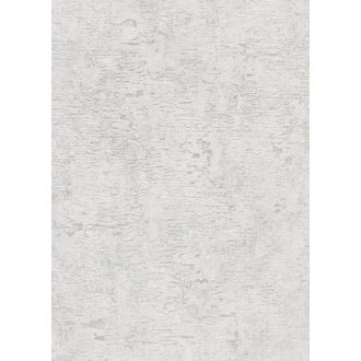   Modern (shabby) kopott felületű strukturált beton mintázat törtfehér világoszöld és ezüst tónus fényes mintarészletek tapéta