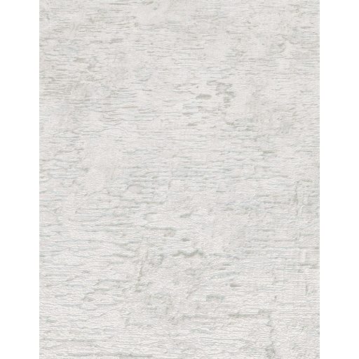 Modern (shabby) kopott felületű strukturált beton mintázat törtfehér világoszöld és ezüst tónus fényes mintarészletek tapéta