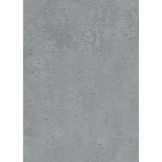   Modern (shabby) kopott felületű strukturált beton mintázat szürke/sötétszürke és barna tónus fémes fényes mintarészletek tapéta