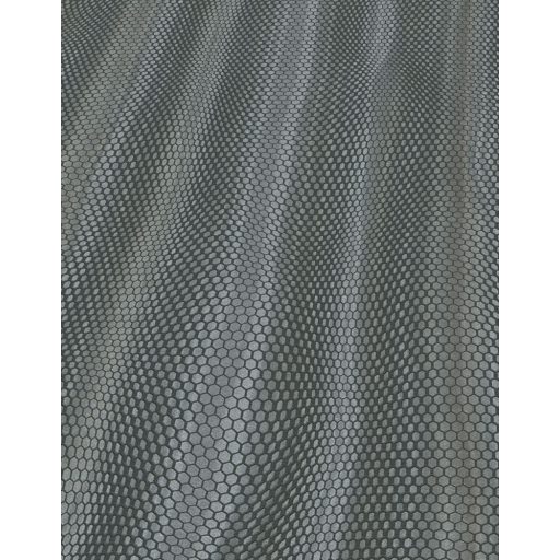 Kígyóbőrre emlékeztető strukturált fénylő méhsejt mintázat szürke antracit és ezüst tónus fémes hatás tapéta