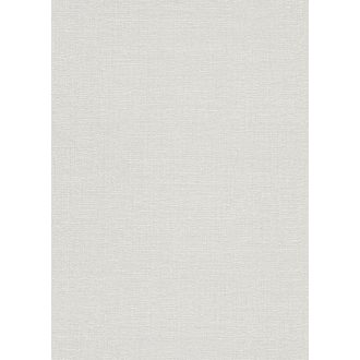   Szövött hatású egyszínű struktúrminta törtfehér/szürkésfehér és ezüst tónus fémes hatás tapéta