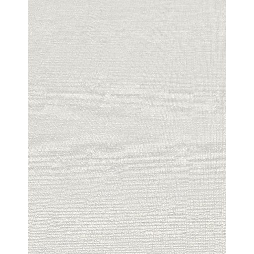 Szövött hatású egyszínű struktúrminta törtfehér/szürkésfehér és ezüst tónus fémes hatás tapéta