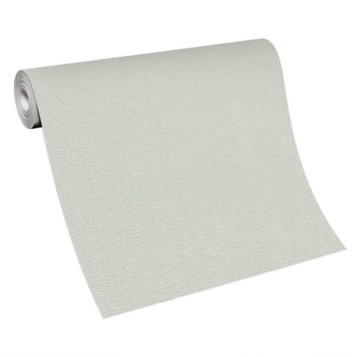 Szövött hatású egyszínű struktúrminta krém és világoszöld tónus tapéta