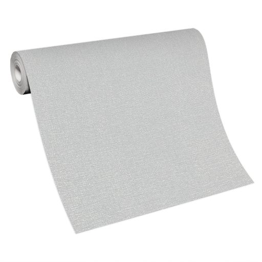 Szövött hatású egyszínű struktúrminta krémszürke és szürke tónus tapéta