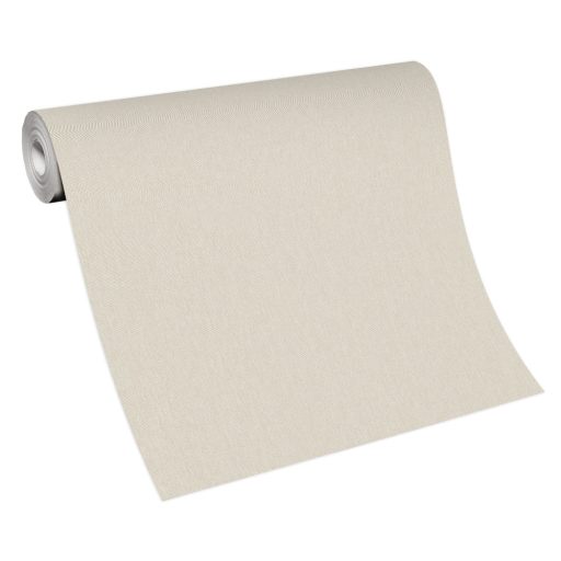 Strukturált egyszínű textilhatású minta bézs tónus tapéta