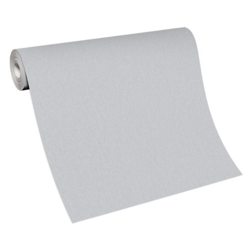 Strukturált egyszínű textilhatású minta szürke tónus tapéta