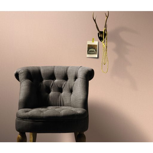 Strukturált egyszínű textilhatású minta korallszín tónus tapéta