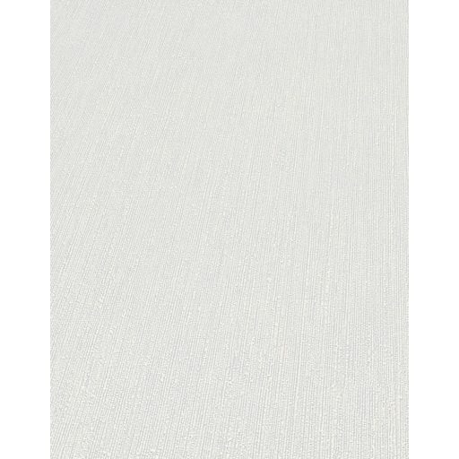 Finom vonalstruktúrájú fémes hatású egyszínű minta fehér/törtfehér tónus enyhe fény tapéta