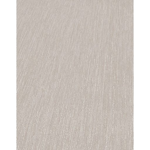 Finom vonalstruktúrájú fémes hatású egyszínű minta bézs/szürkésbézs és világosbarna tónus enyhe fény tapéta