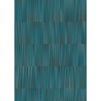   Akár fémlemezekre hasonlító 3D grafikus indusztriális minta türkiz zöldeskék barna és ezüstszürke tónusok tapéta