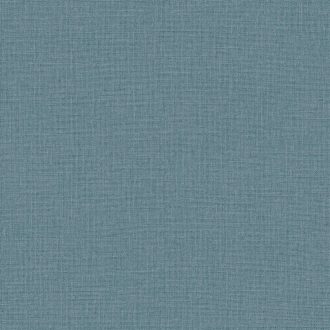   Természetes növényi textíliával - Juta - tervezett egyszínű strukturált minta viharkék tónus tapéta