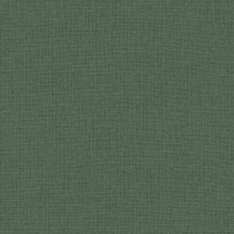   Természetes növényi textíliával - Juta - tervezett egyszínű strukturált minta fenyőzöld tónus tapéta