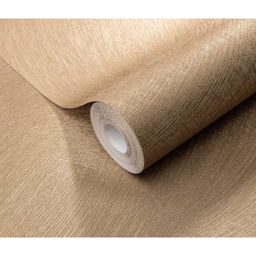 Ecsetvonásokkal kialakított anyagában mintás absztrakt design arany tónus finom mintafény tapéta