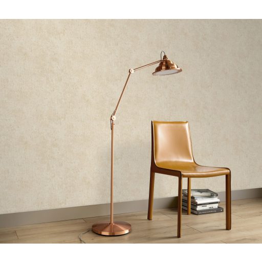 Ipari stílusú beton hatású "egyszínű" minta bézs tónus tapéta