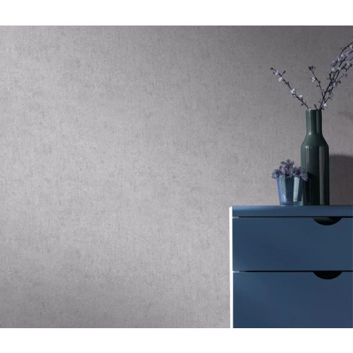 Ipari stílusú beton hatású "egyszínű" minta szürke tónus tapéta