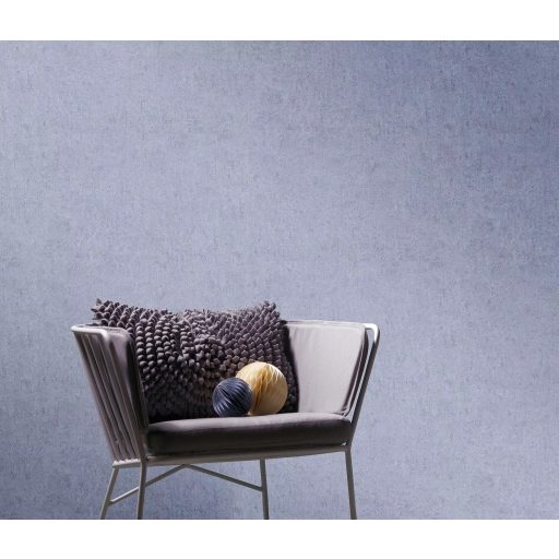 Ipari stílusú beton hatású "egyszínű" minta kék tónus tapéta