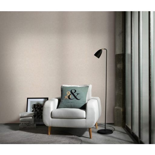 Enyhén texturált kifinomult egyszínű minta bézs tónus tapéta