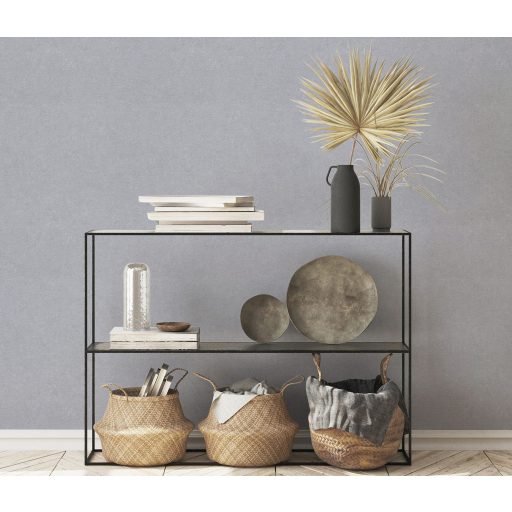 Enyhén texturált kifinomult egyszínű minta szürke tónus tapéta