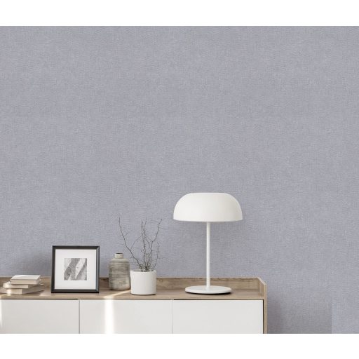 Enyhén texturált kifinomult egyszínű minta szürke tónus tapéta