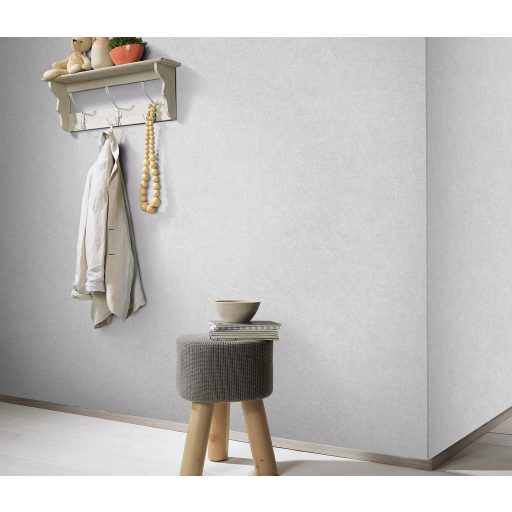 Enyhén texturált kifinomult egyszínű minta szürke/világosszürke tónus tapéta